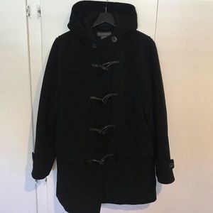 Banana Republic Mens toggle peacoat jacket wool